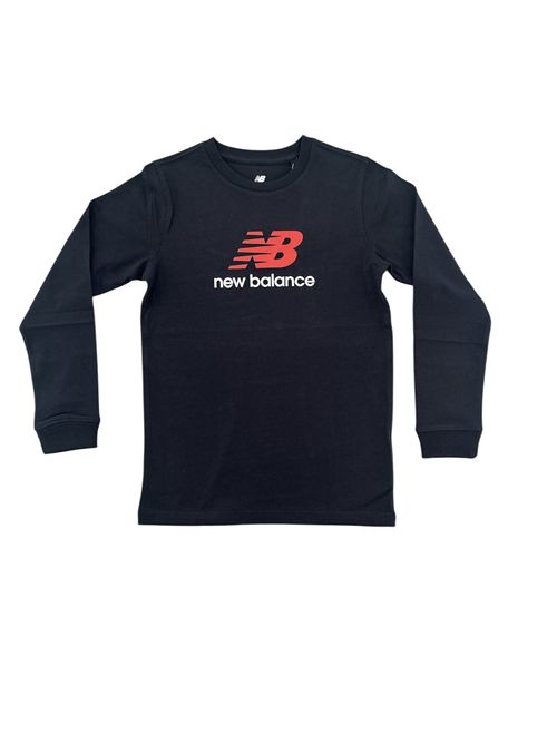 T-shirt logo nera NEW BALANCE | LAKB0254BK